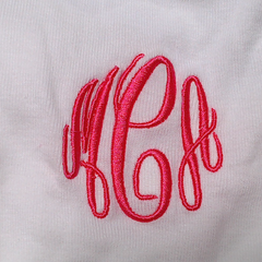 BLOOPER KIDS: Monogrammed Baby Layette Gown