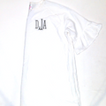 BLOOPER SWIM: Monogrammed Ruffle Cover Up