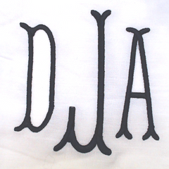 BLOOPER SWIM: Monogrammed Ruffle Cover Up