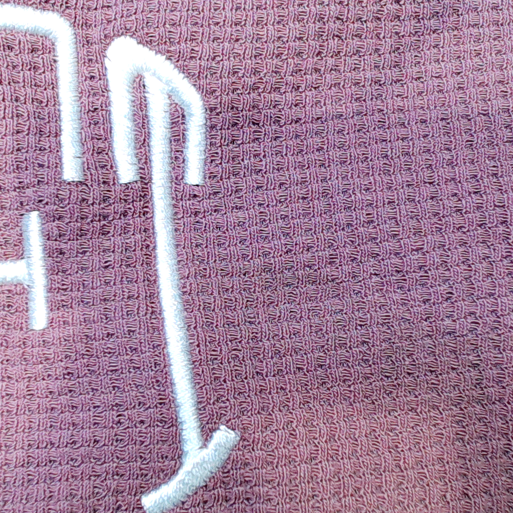 BLOOPER CLOTHING: Monogrammed Waffle Henley Tunic