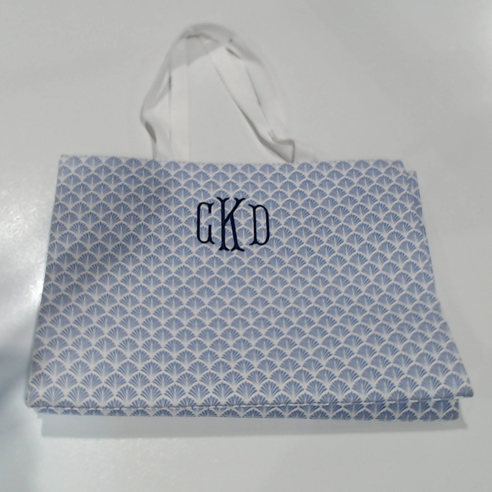 BLOOPER BAG: Monogrammed Basic Tote Bag