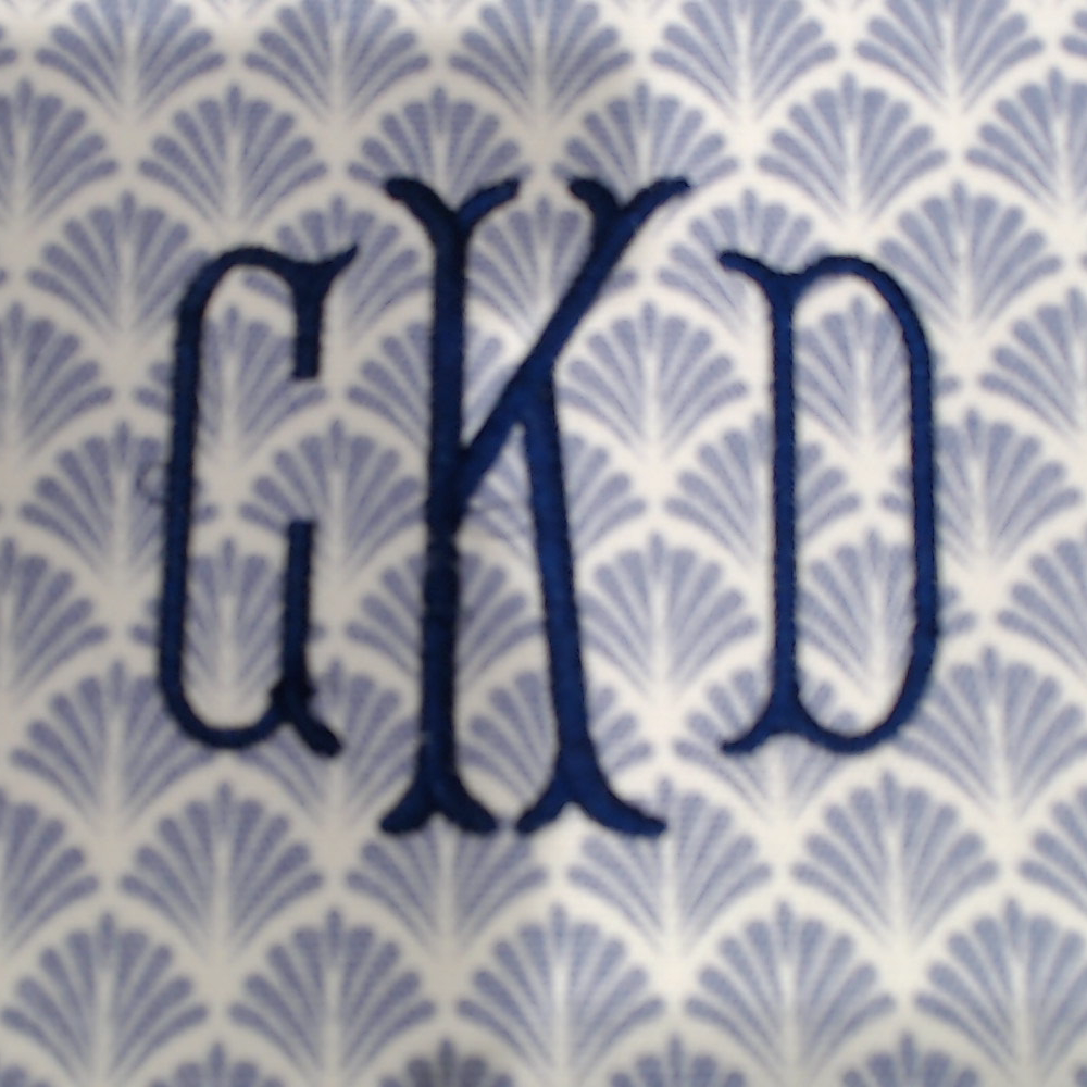BLOOPER BAG: Monogrammed Basic Tote Bag