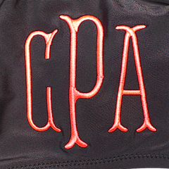 BLOOPER SWIM: Monogrammed Bandeau Top