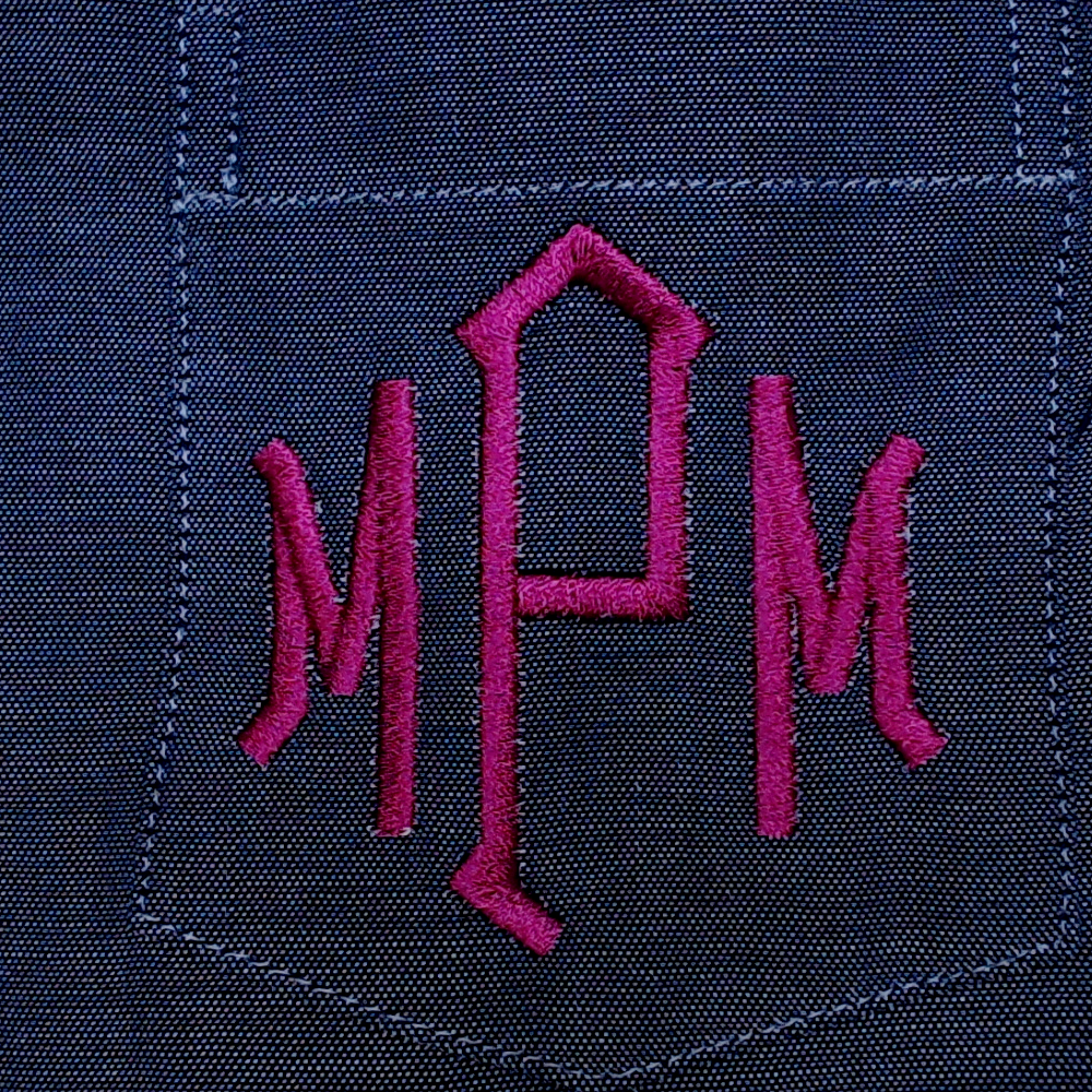 BLOOPER KIDS: Monogrammed Kids Button Down Tunic