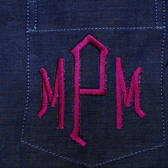 BLOOPER KIDS: Monogrammed Kids Button Down Tunic