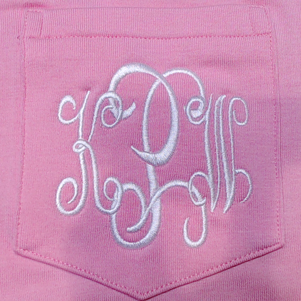 BLOOPER CLOTHING: Monogrammed Scalloped Top