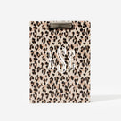 Monogrammed Clipboard | Classic Cheetah