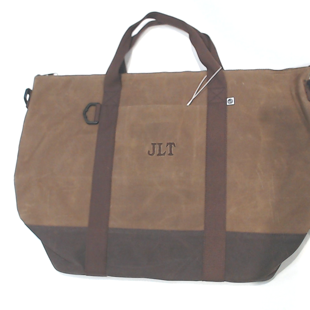 BLOOPER BAG: Personalized Waxed Canvas Cooler