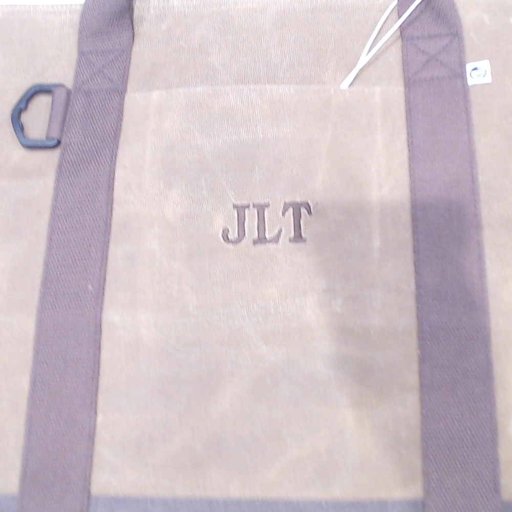 BLOOPER BAG: Personalized Waxed Canvas Cooler