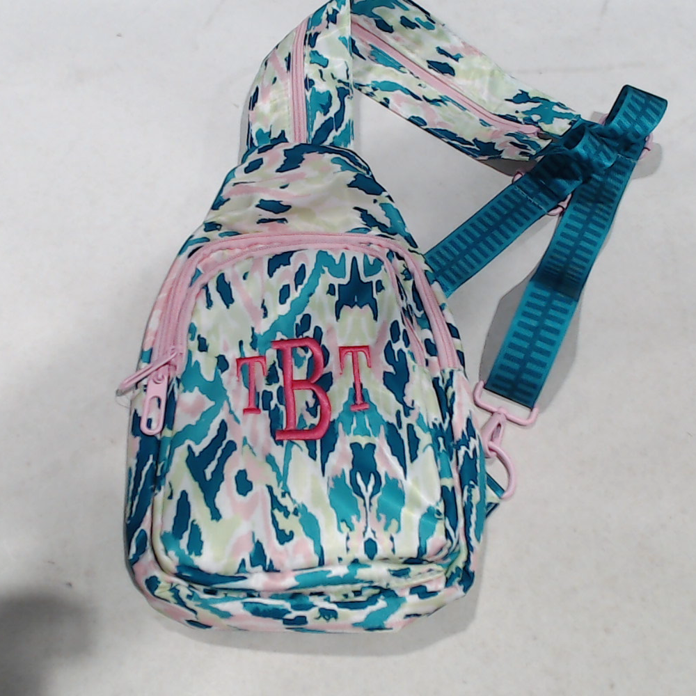 BLOOPER BAG: Personalized Sling Backpack