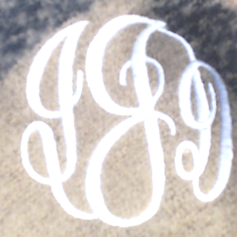 BLOOPER CLOTHING: Monogrammed Plaid Poncho