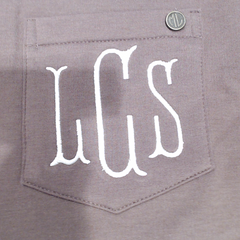 BLOOPER CLOTHING: Monogrammed Crewneck Sweatshirt