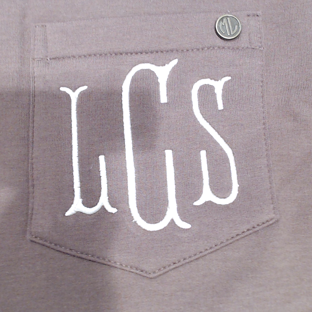 BLOOPER CLOTHING: Monogrammed Crewneck Sweatshirt