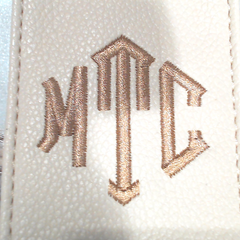 BLOOPER BAG: Monogrammed Clear Stadium Crossbody Bag