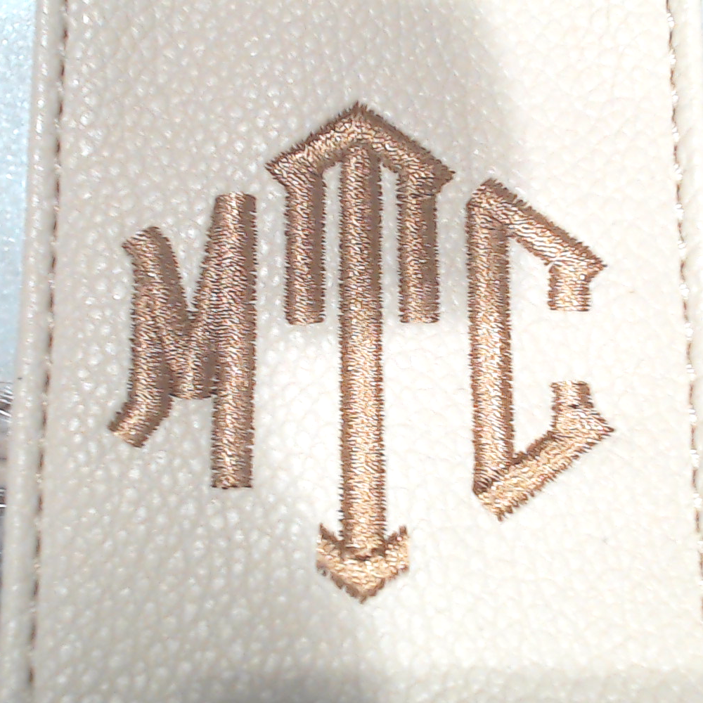 BLOOPER BAG: Monogrammed Clear Stadium Crossbody Bag