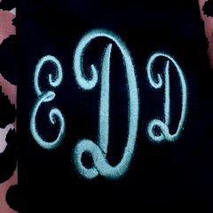 BLOOPER ACCESSORY: Monogrammed Luggage Cover