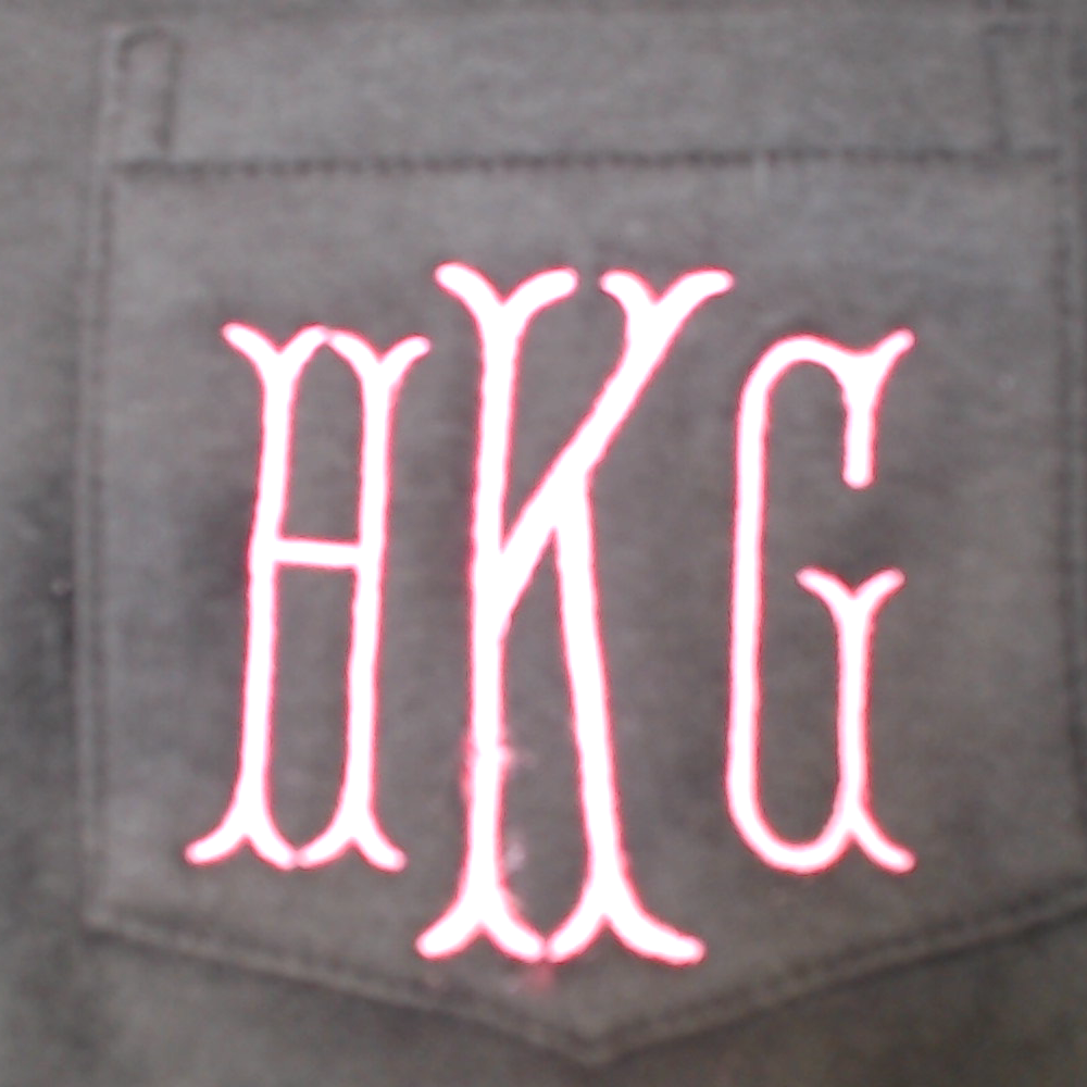 BLOOPER KIDS: Monogrammed Kids Sequin Sweatshirt