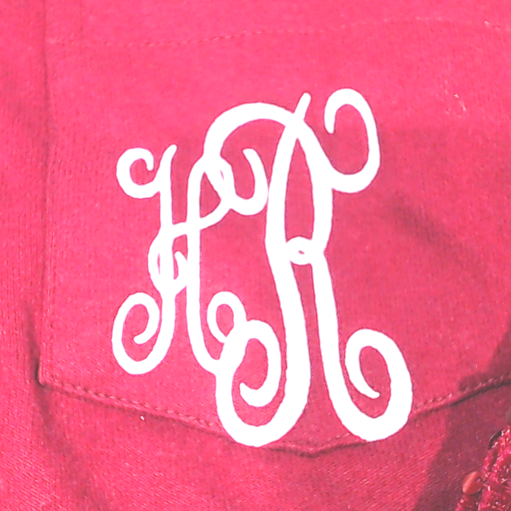 BLOOPER CLOTHING: Monogrammed Sequin Sleeve Sweatshirt