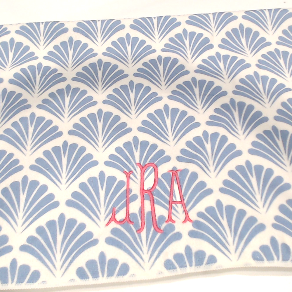 BLOOPER SWIM: Monogrammed Beach Towel