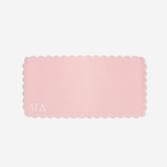 Blush Alpha Gamma Delta Desk Mat