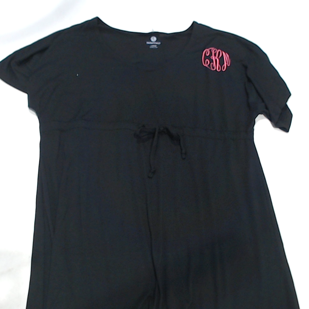 BLOOPER CLOTHING: Monogrammed Cinch Waist Cover Up