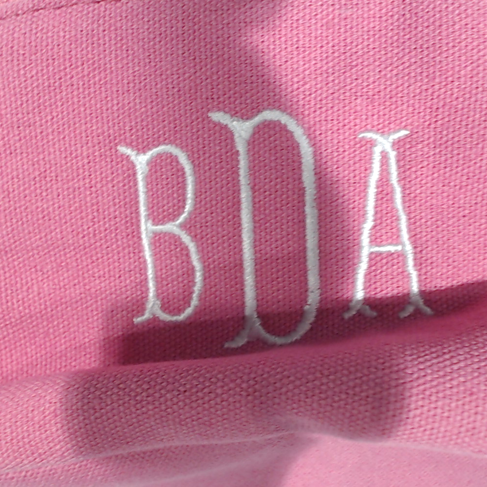 BLOOPER BAG: Monogrammed Makeup Bag