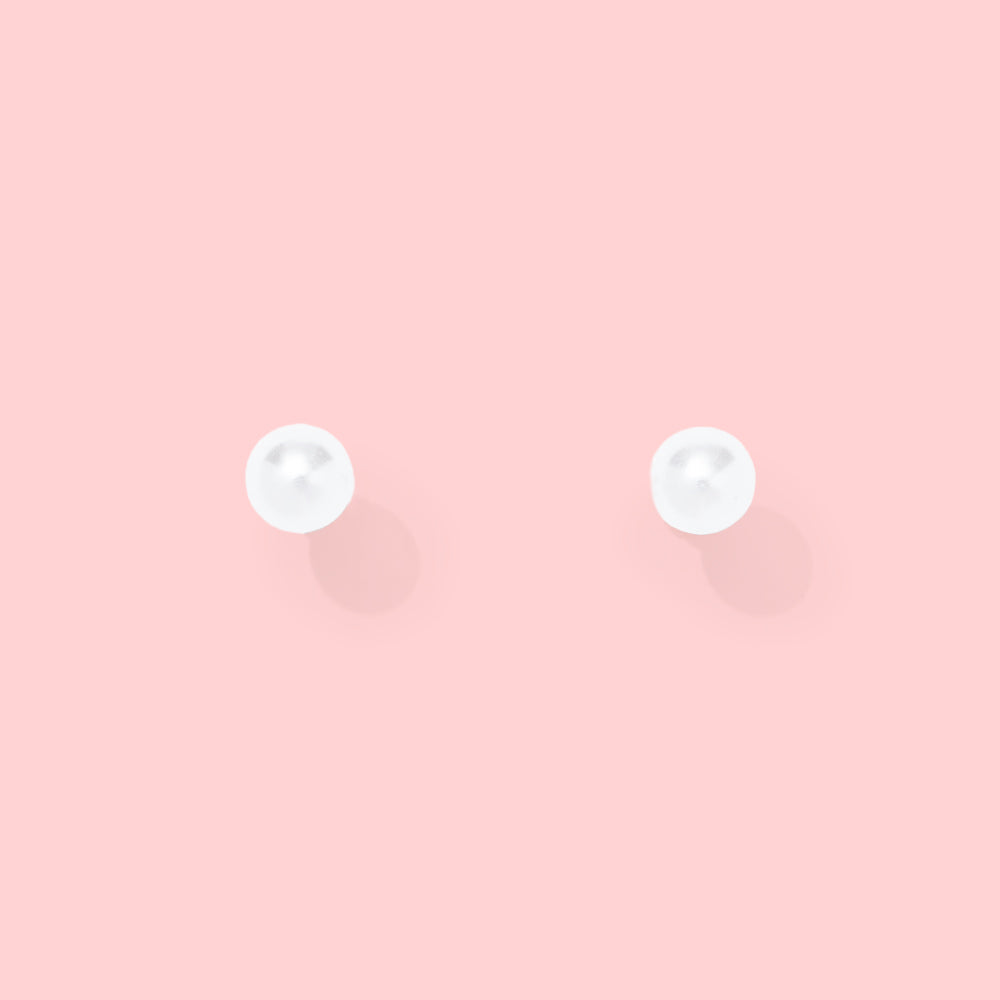 8mm pearl earrings