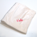 BLOOPER KIDS: Monogrammed Baby Blanket