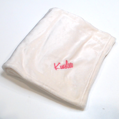 BLOOPER KIDS: Monogrammed Baby Blanket