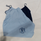 BLOOPER SWIM: Monogrammed Ruched Tankini