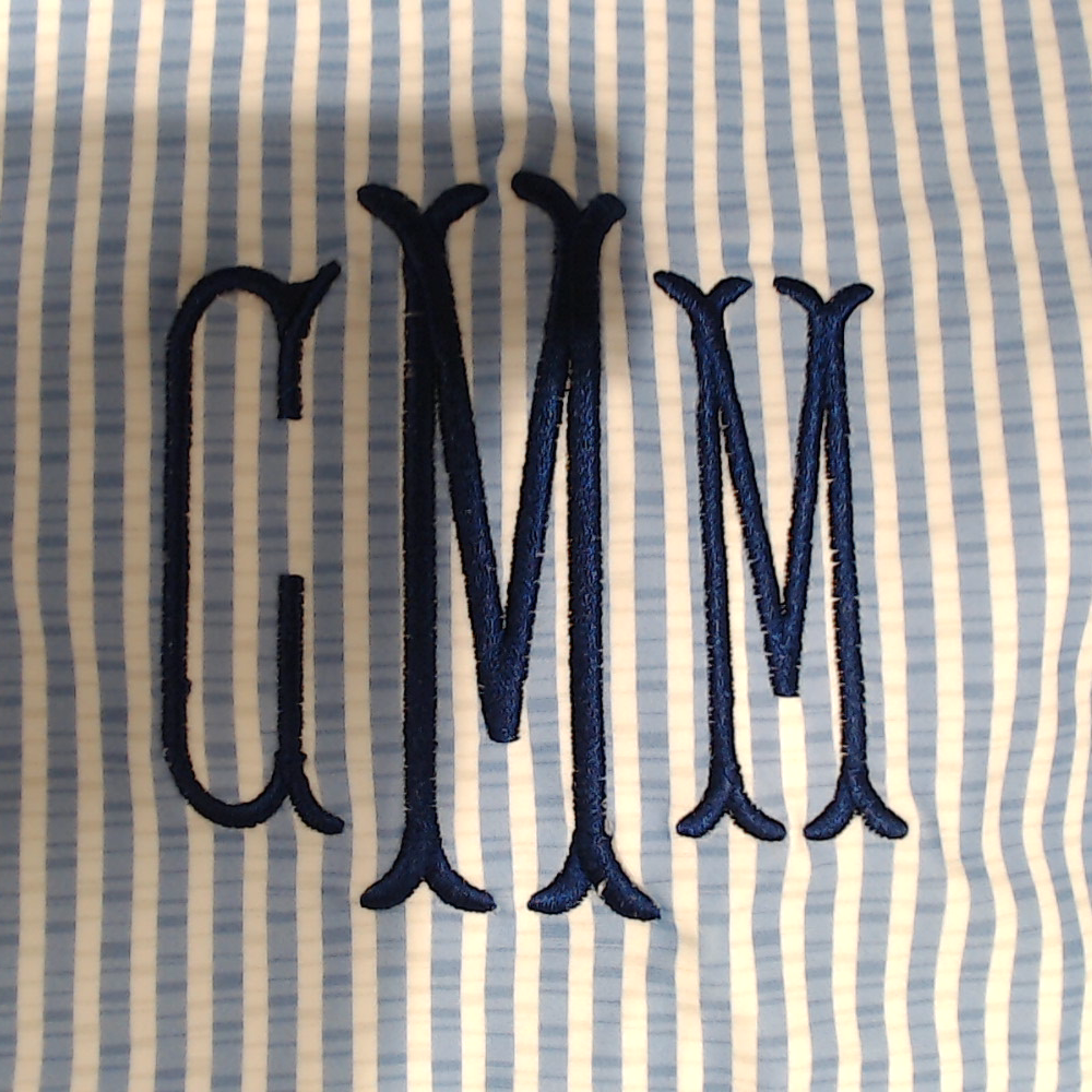 BLOOPER SWIM: Monogrammed Ruched Tankini
