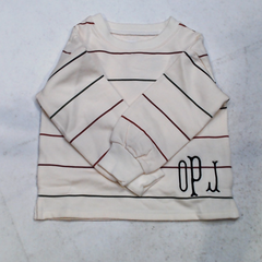 BLOOPER KIDS: Monogrammed Kids Puff Sleeve Sweatshirt