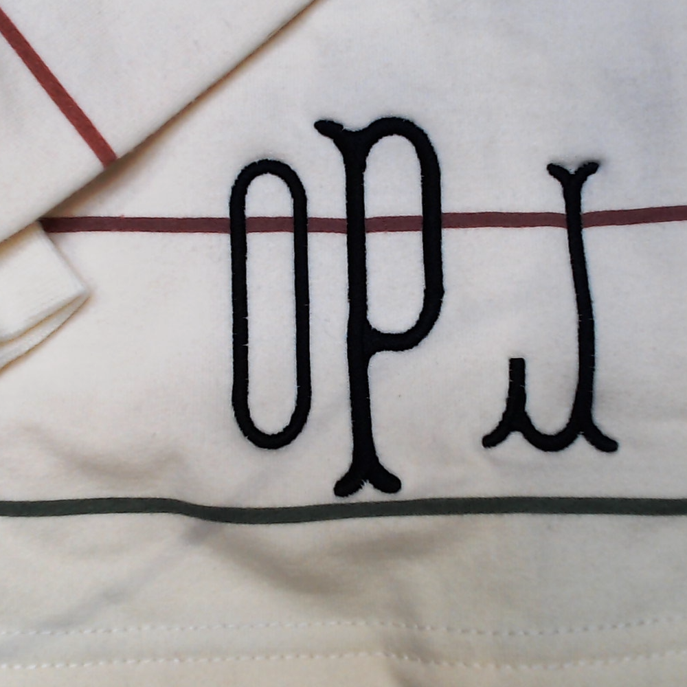 BLOOPER KIDS: Monogrammed Kids Puff Sleeve Sweatshirt