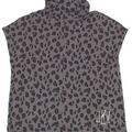 BLOOPER CLOTHING: Monogrammed Cowl Neck Poncho
