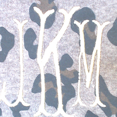 BLOOPER CLOTHING: Monogrammed Cowl Neck Poncho
