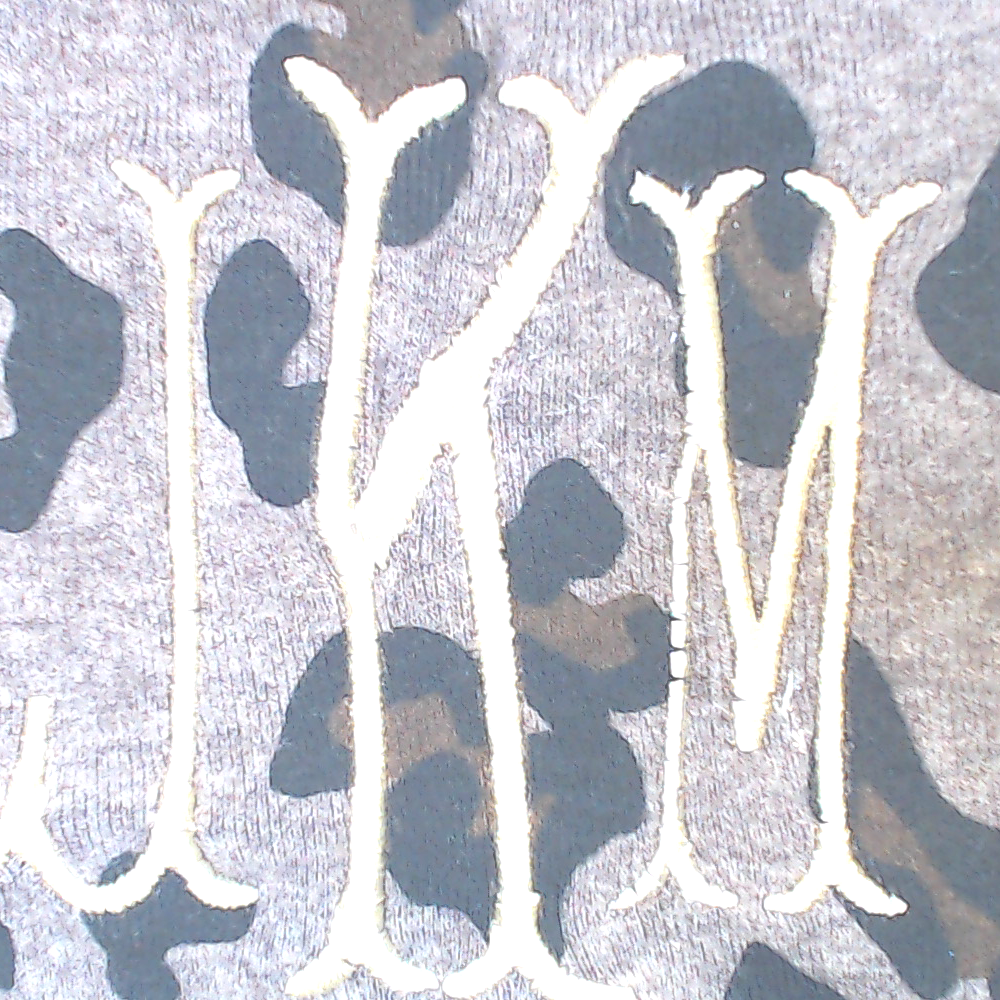 BLOOPER CLOTHING: Monogrammed Cowl Neck Poncho