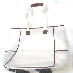 BLOOPER BAG: Monogrammed Rolling Tote