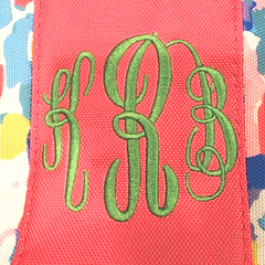 BLOOPER BAG: Monogrammed Train Case