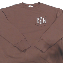 BLOOPER CLOTHING: Monogrammed Crewneck Sweatshirt