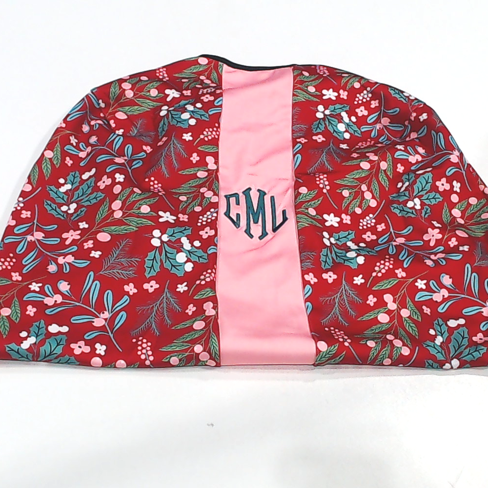 BLOOPER ACCESSORY: Monogrammed Luggage Cover