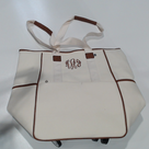 BLOOPER ACCESSORY: Monogrammed Rolling Tote