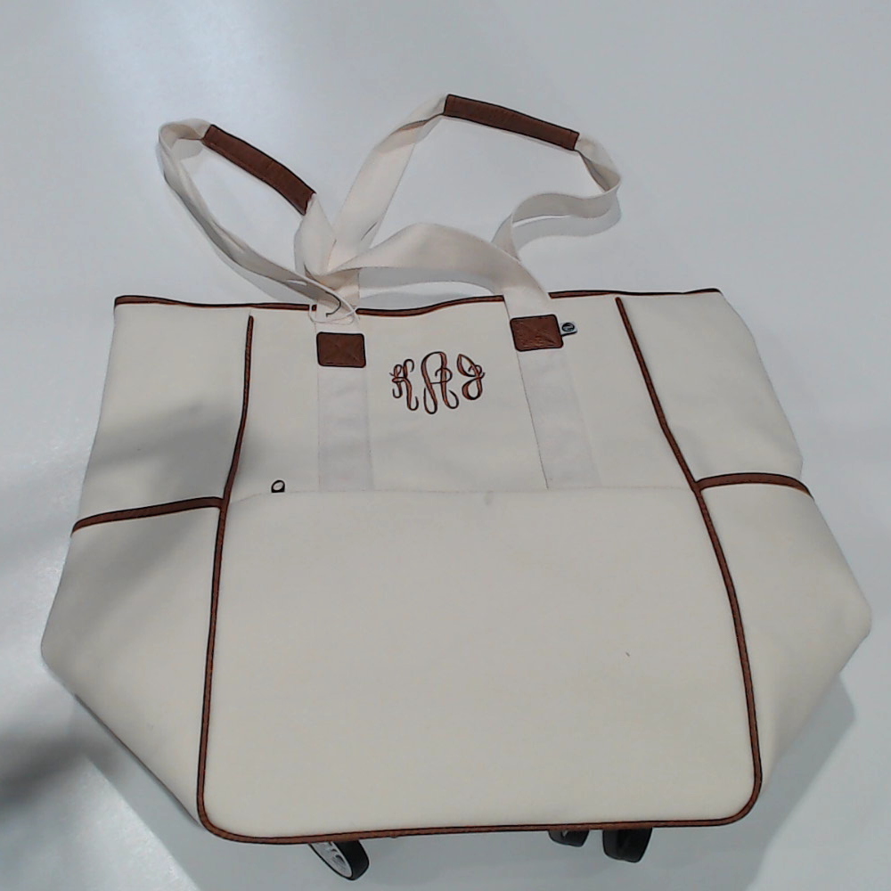 BLOOPER ACCESSORY: Monogrammed Rolling Tote