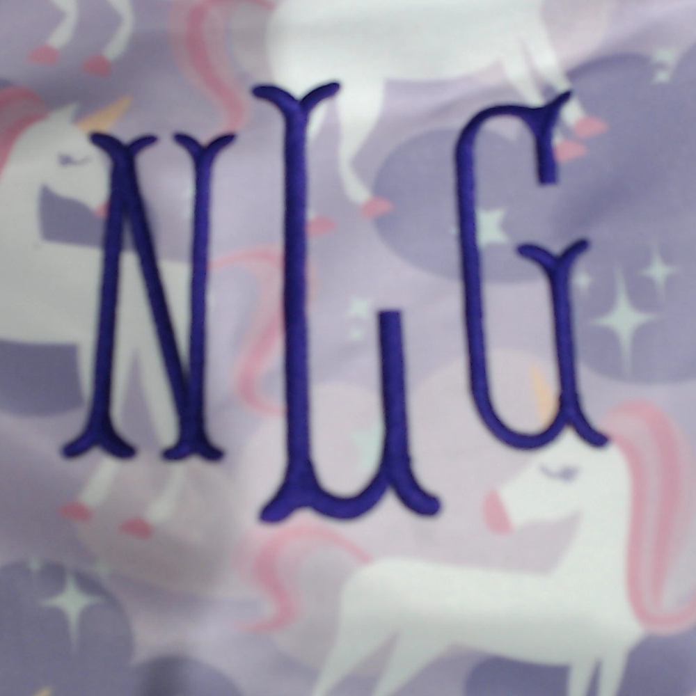 BLOOPER KIDS: Monogrammed Kids Basic Backpack