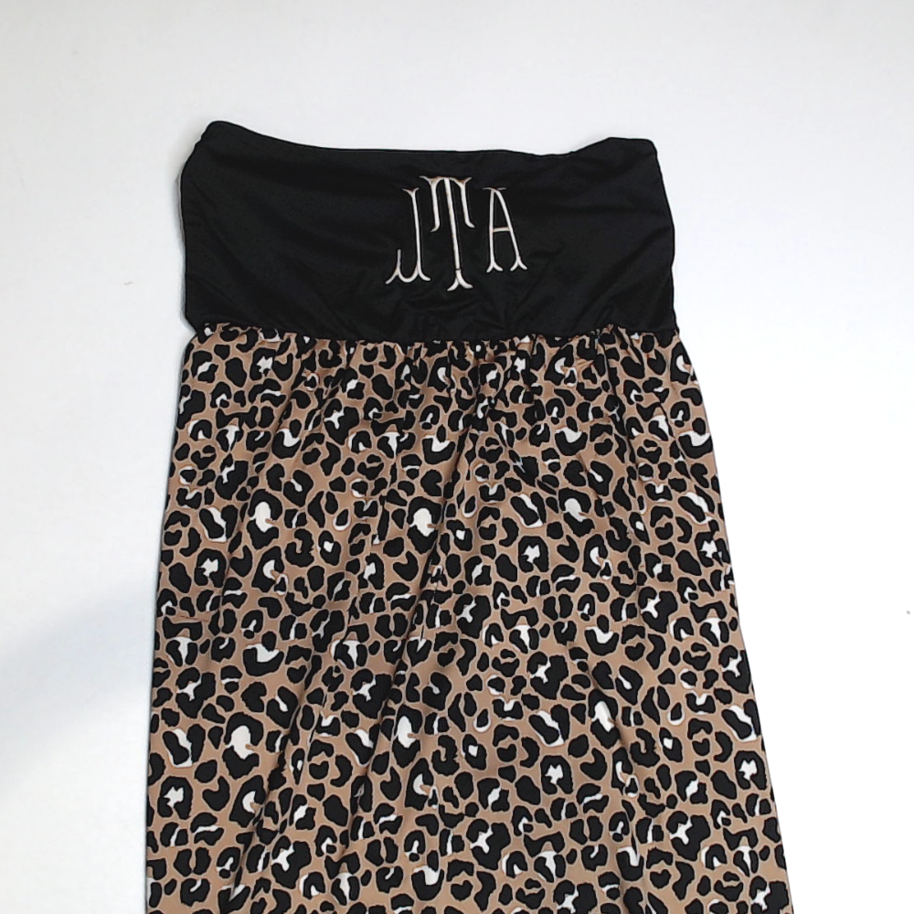 BLOOPER SWIM: Monogrammed Beach Cover Up