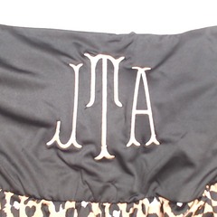 BLOOPER SWIM: Monogrammed Beach Cover Up