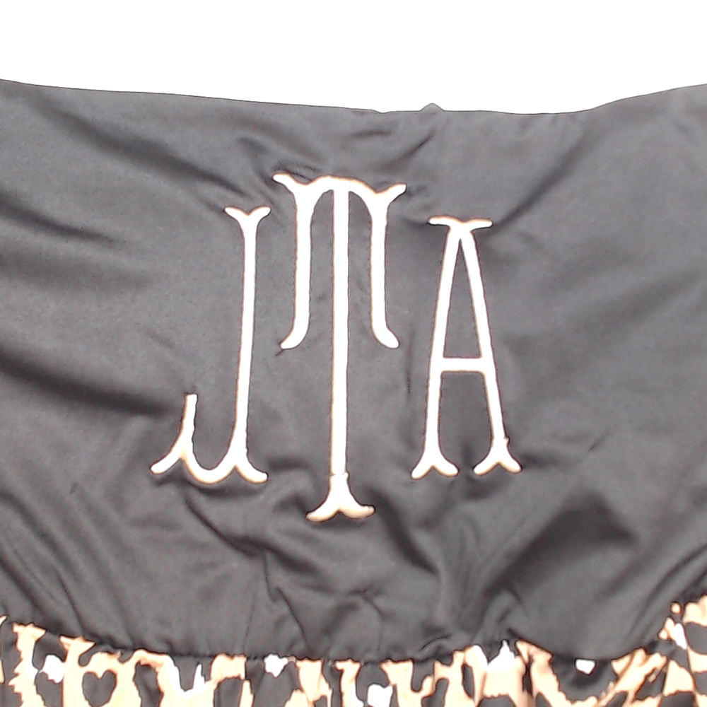 BLOOPER SWIM: Monogrammed Beach Cover Up