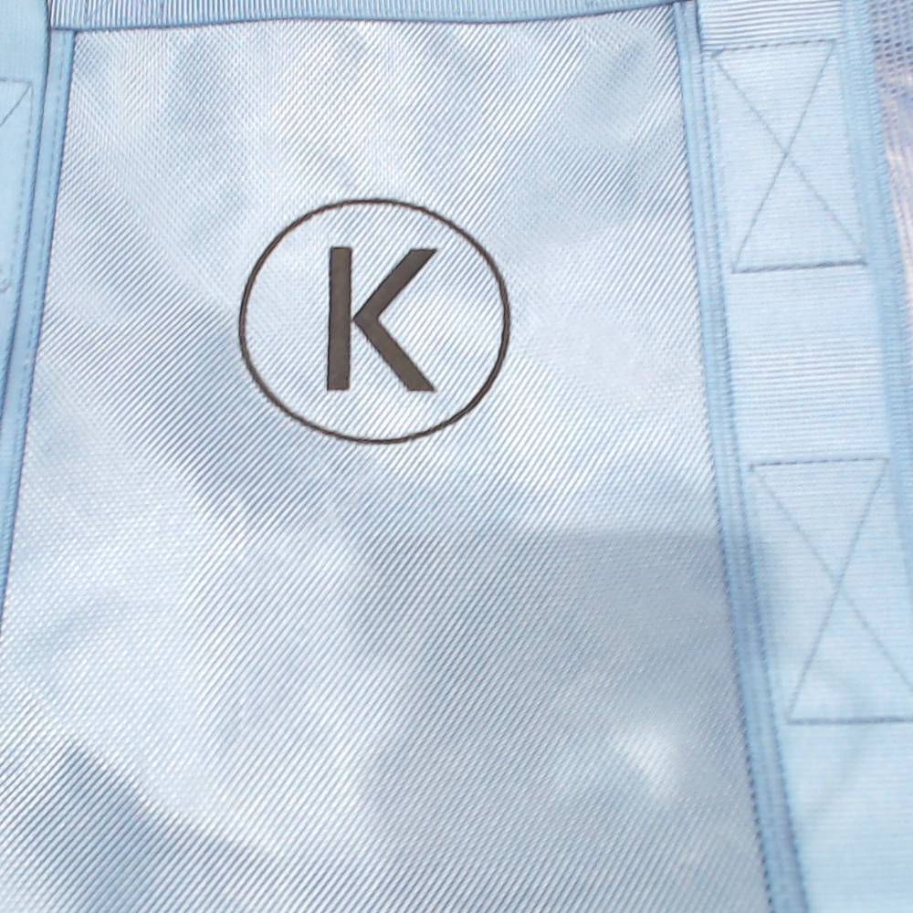 BLOOPER BAG: Monogrammed Structured Mesh Tote