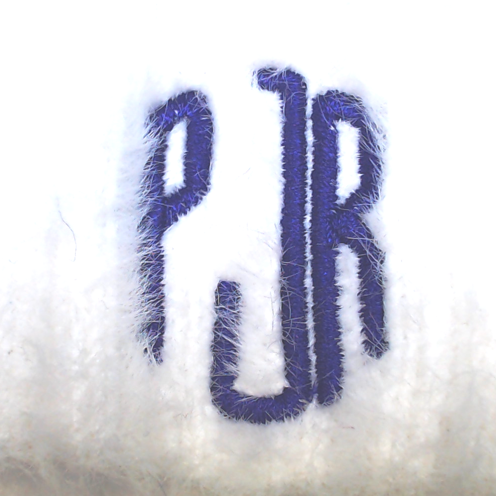 BLOOPER ACCESSORY: Monogrammed Beanie