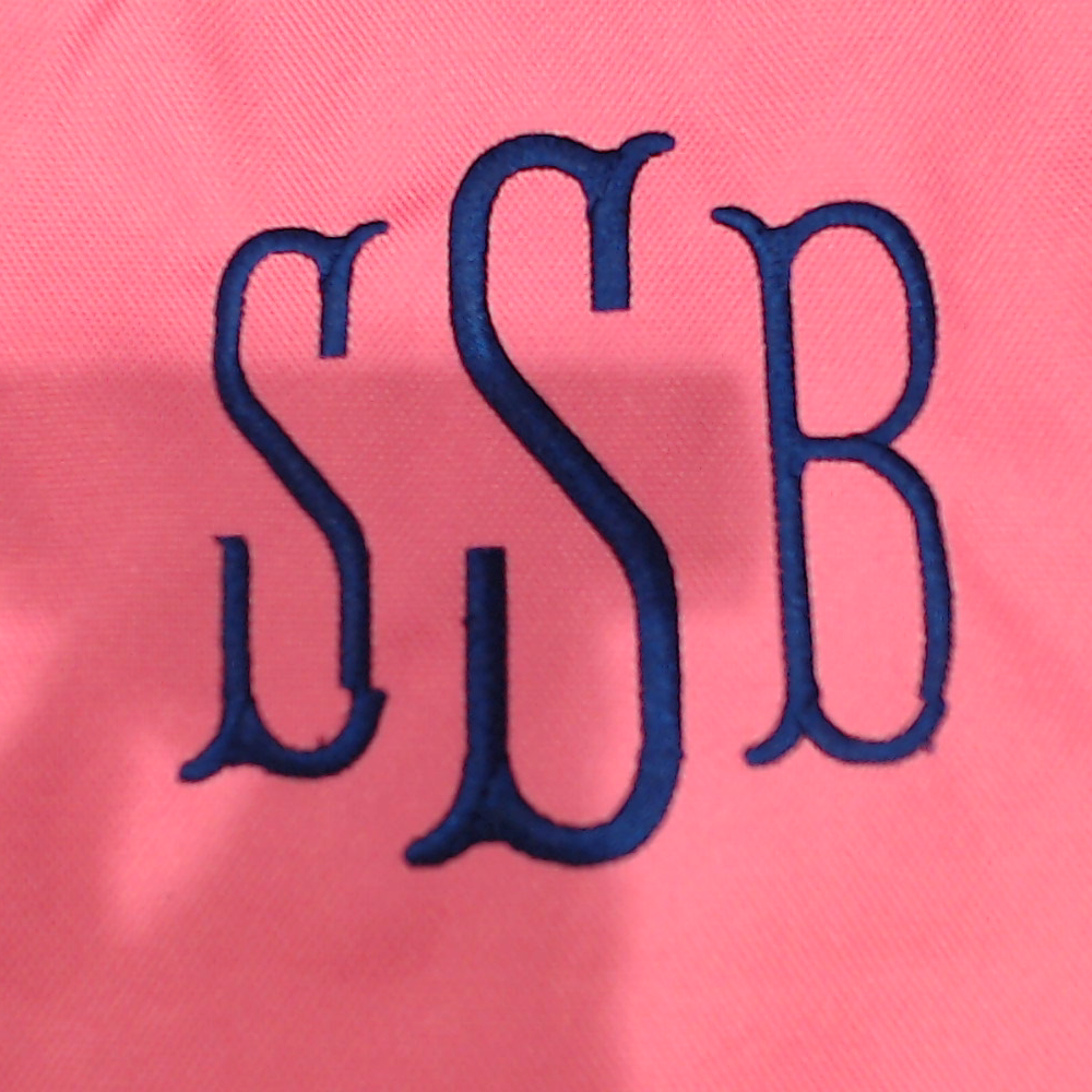 BLOOPE BAGR: Monogrammed Extra Large Tote Bag