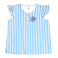 BLOOPER CLOTHING: Monogrammed Ruffle Top